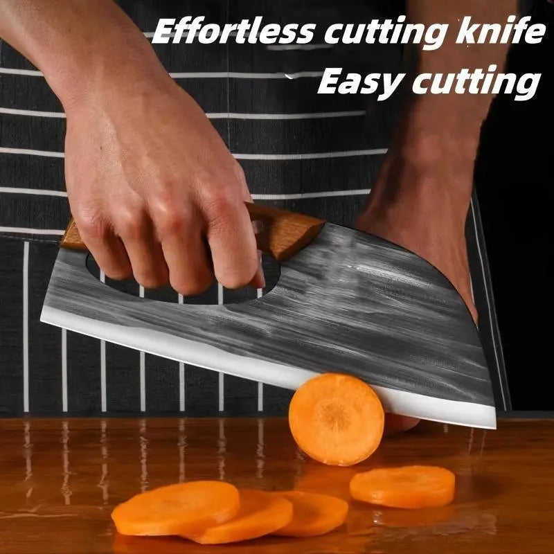 🔪Upgraded Forged Butcher Knife Set – Ultra-Sharp, Heavy-Duty for Meat Cutting