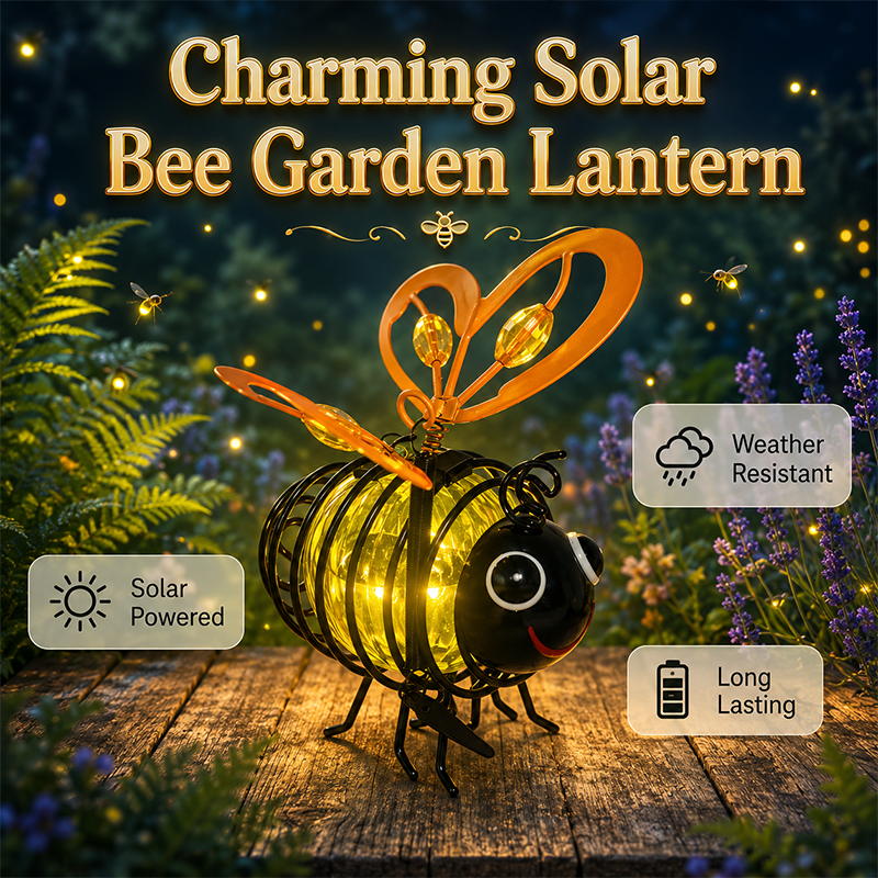 πππͺ΄ LIMITED-TIME 50% OFF! Hanging Solar Bee Light β Warm Amber Glow, Flicker-Free, Perfect for Garden Parties, Camping, or Kidsβ Rooms β Spread Joy Day and Night ππ