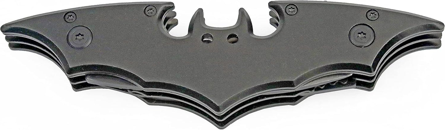 š¦ Dual Blade Folding Knife ā Bat-Wing Design, Safety Lock, EDC Powerhouse