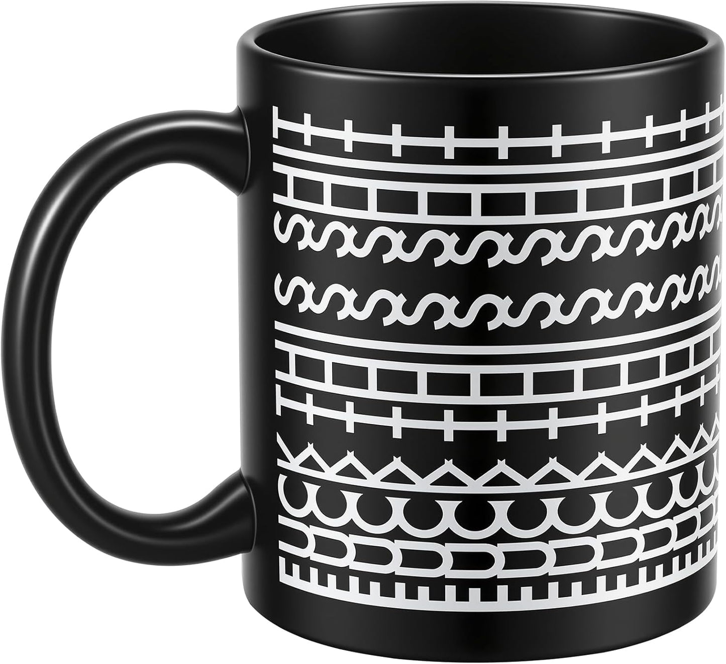 Birthday Gifts for Women,Funny Gag Gifts for Men, Hidden Message Ceramic Coffee Mug, White Elephant Gifts, Unique Office Prank Gag Gifts for Coworkers Coffee Lover