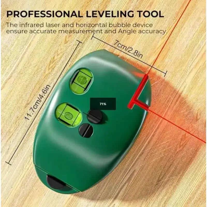 ๐ Smart Laser Level Tool โ Perfect Straight Lines for DIY Projects & Home Improvement