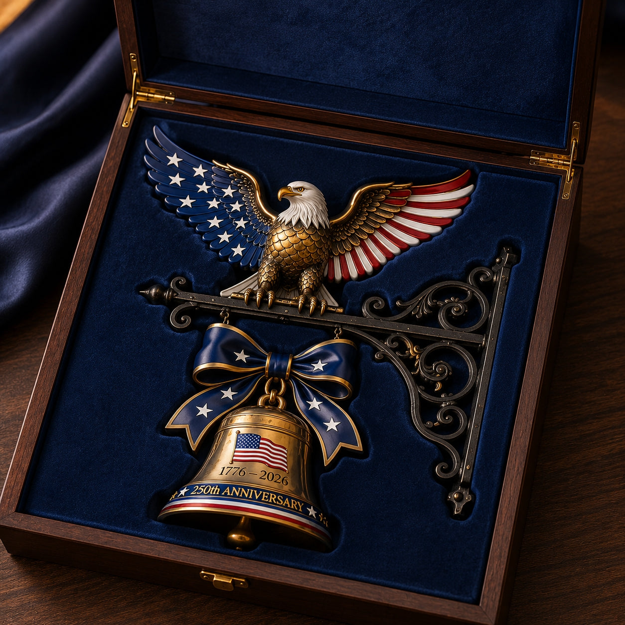 Best Sellersš Ring in the Semiquincentennial: 1776-2026 "Spirit of Liberty" Eagle Bell
