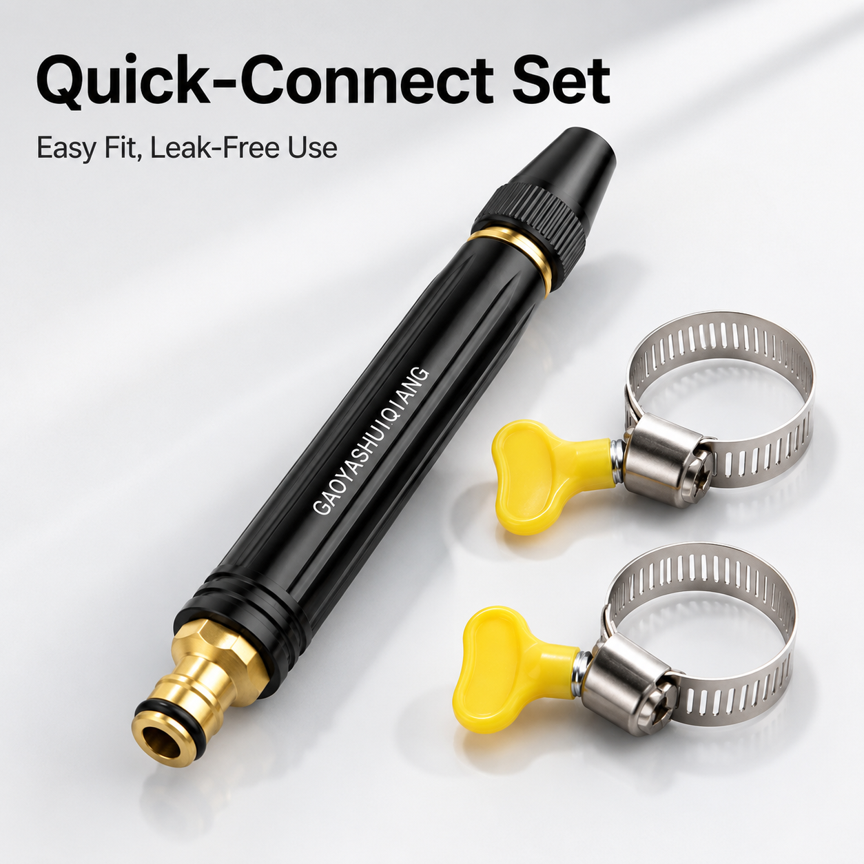 ๐ Hydro Jet Wand โ High-Pressure Hose Nozzle, 2-in-1 Jet & Fan Spray