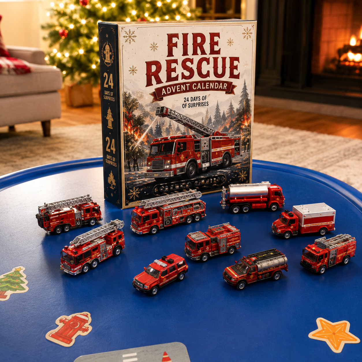 ๐Build the Fleet Collection 24-Day Vehicle Advent Calendar Series | โจA New Adventure Every Morning