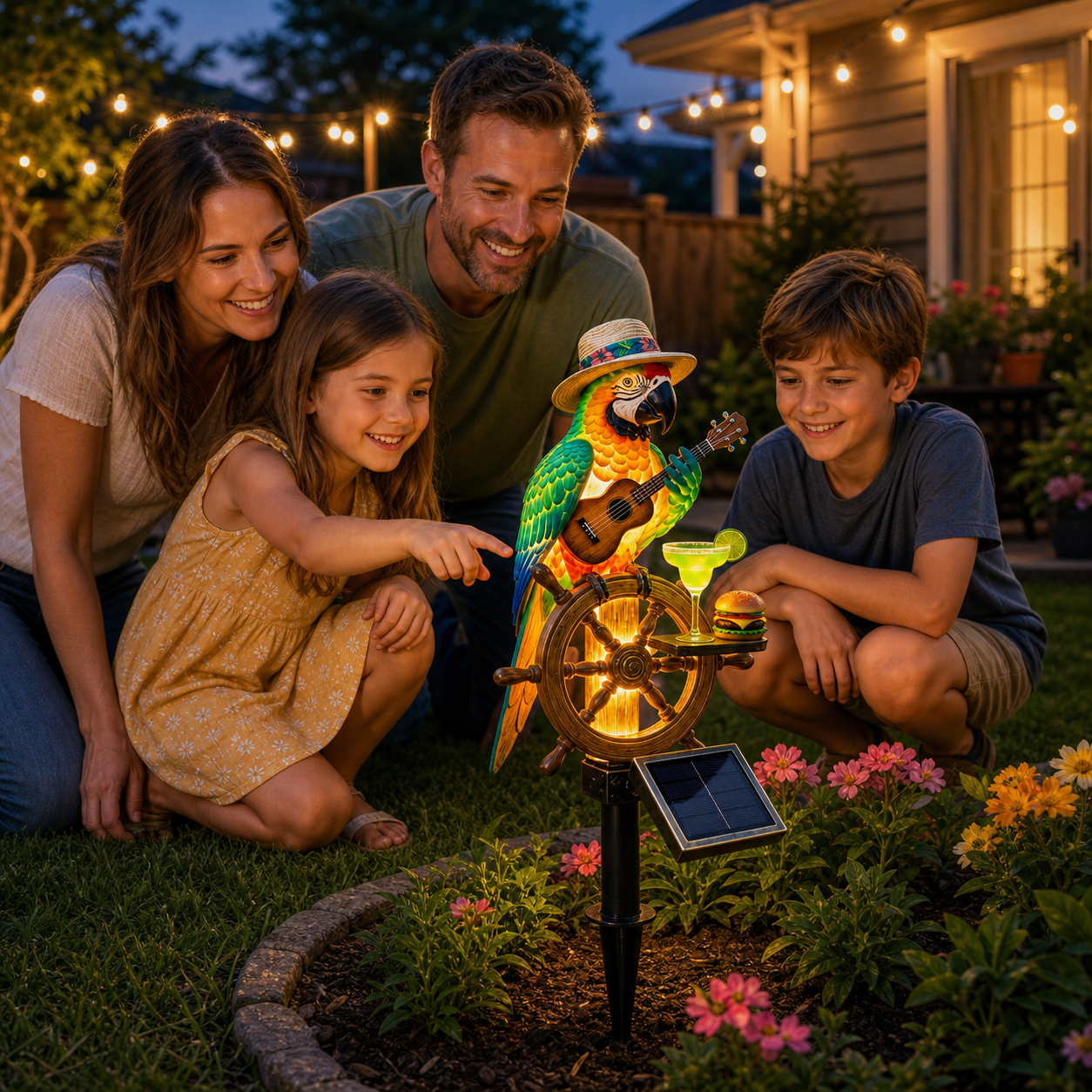 ⚡ 49% OFF Sola🔥-🌴Powered Parrot Garden Light- "Wastin" Away Again"