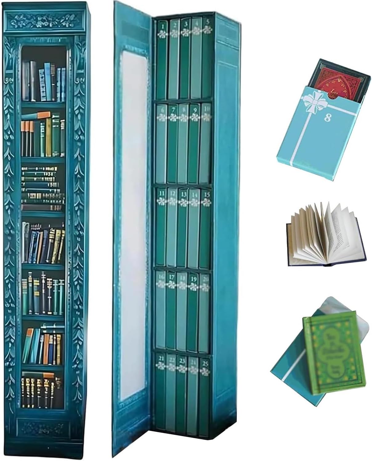 🎄 25-Day Mini Book Advent Calendar – ✨A Book Lover's Christmas Countdown