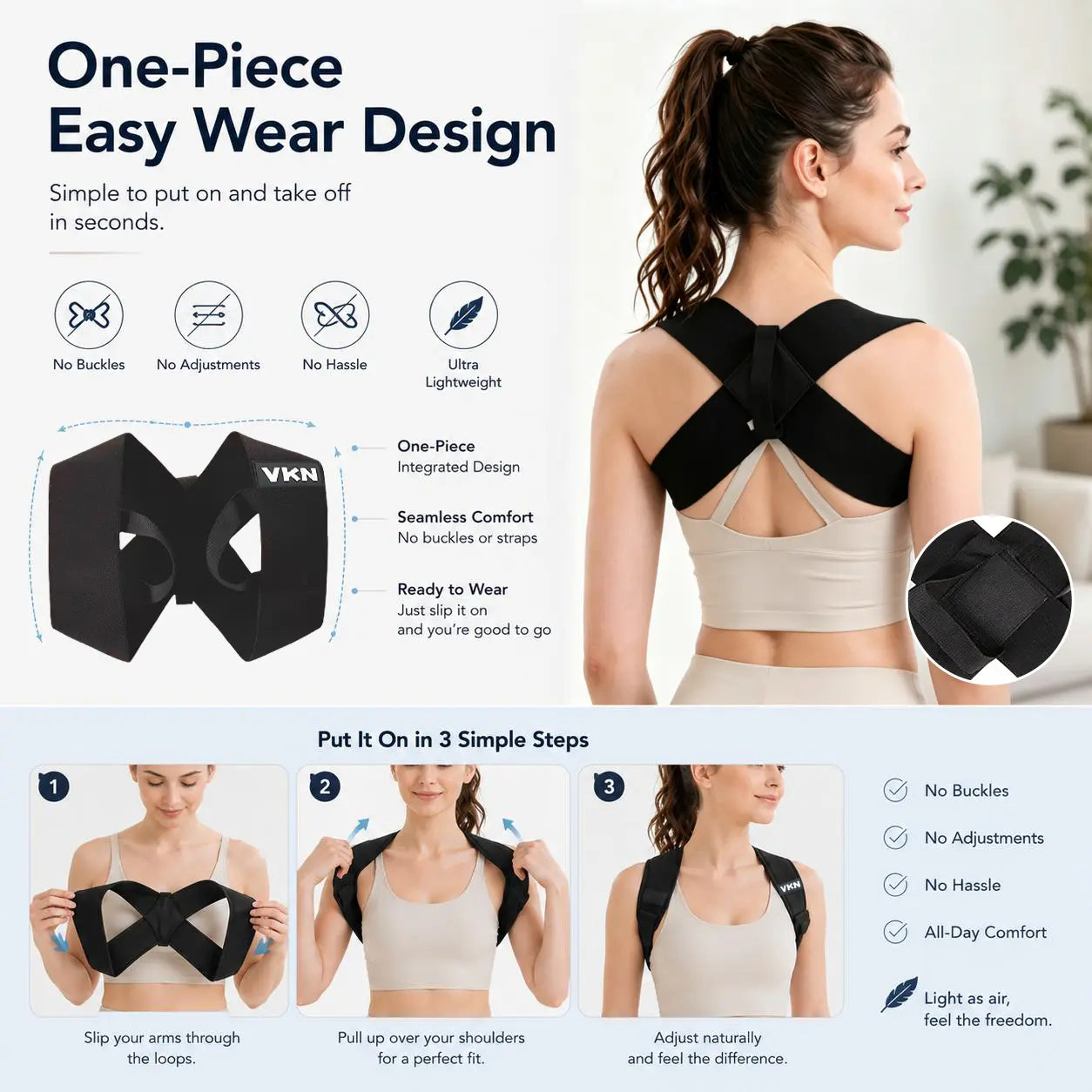 VKN Fitness Heavy Shoulder Straps for Bench Press