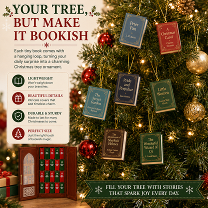 🎄 25-Day Mini Book Advent Calendar – ✨A Book Lover's Christmas Countdown