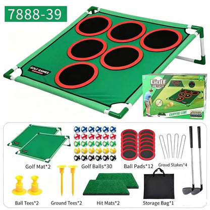 Golf Pong Game Set | Indoor & Outdoor Golf Beer Pong