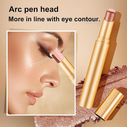 💄 3-Color Eyeshadow Stick – Creamy, Blendable, Long-Lasting, On-the-Go