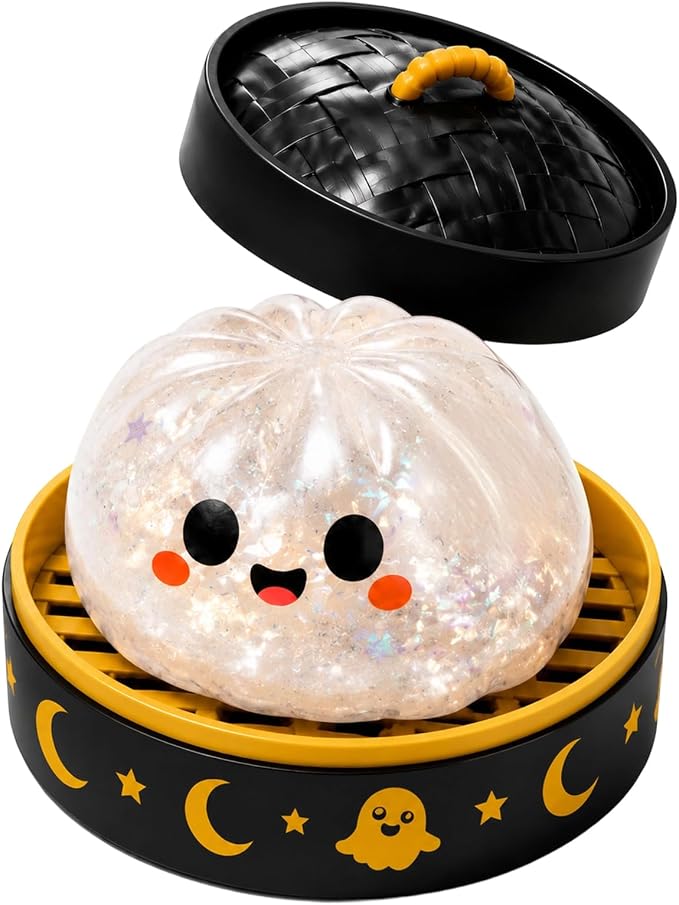 🎃 Halloween Steamed Bun Squishy Mystery Box Toy