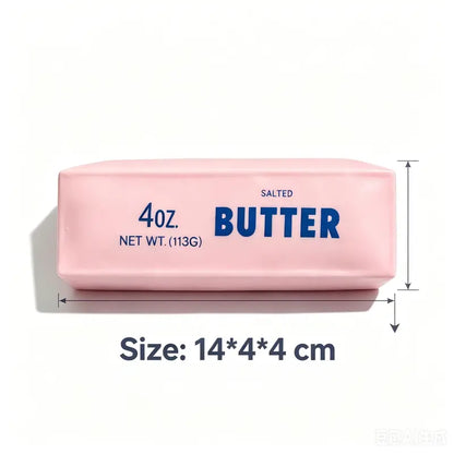 Crunchy Butter Bar Squishy Fidget Toy | Stress Relief Sensory Decompression Toy