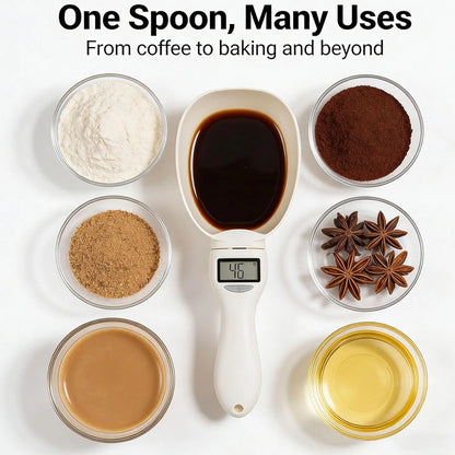 🥄 Digital Measuring Scoop Scale | Scoop, Weigh & Pour