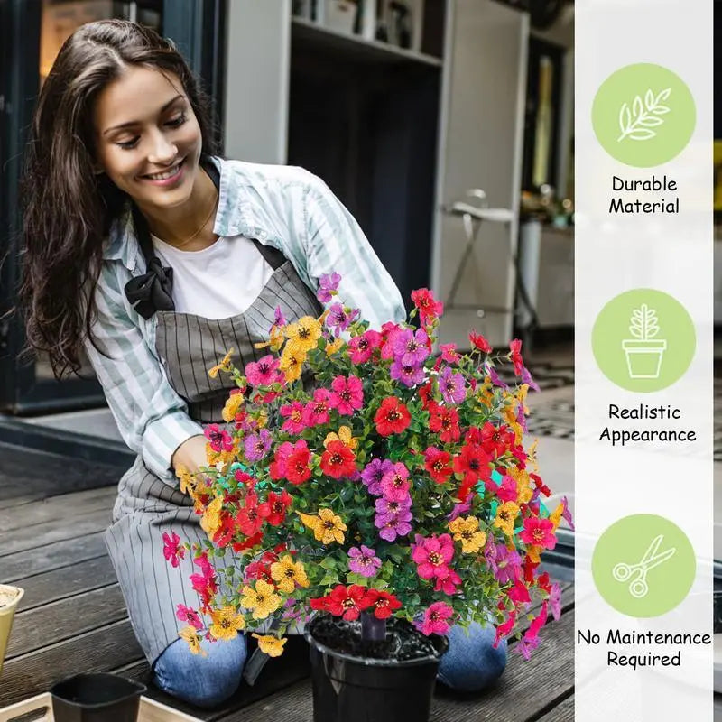 🌸Last Day Sale 50% OFF💐 UV Resistant Colorful Artificial Flower