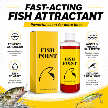 🐟Concentrated Fish Attractant Liquid – Fast-Acting Red Worm Formula