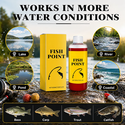 🎣 Fish Attractant – Red Worm Formula, More Bites, Less Waiting