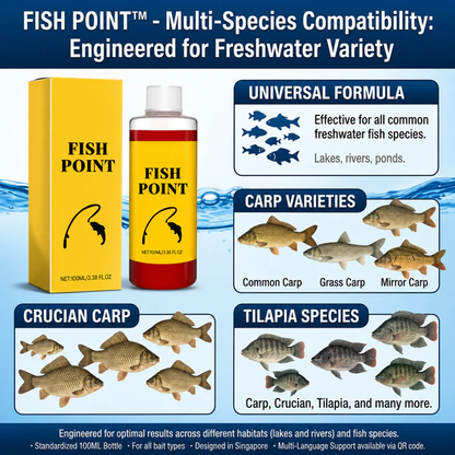 🐟Concentrated Fish Attractant Liquid – Fast-Acting Red Worm Formula