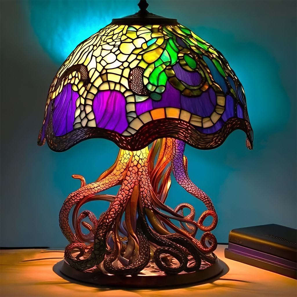 🏆 2026 Best Seller 🍄 Tiffany-Style Mushroom Lamp ✨ Transform Any Space with Magical Glow