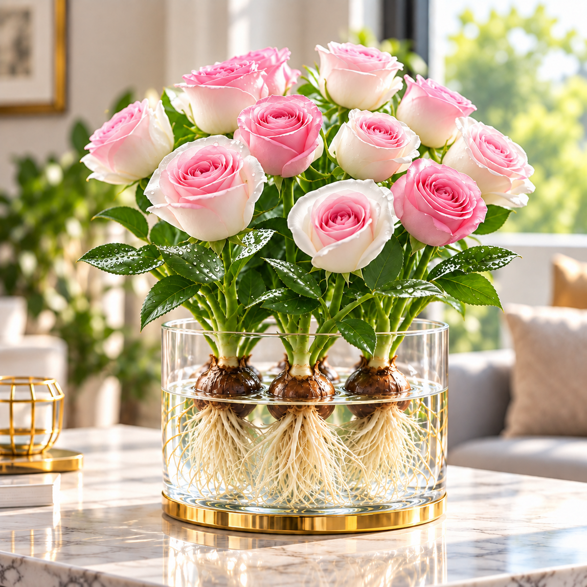 ✨Hydroponic Rose Bulbs -Enchanting Fragrant🌹Can be grown in water or soil