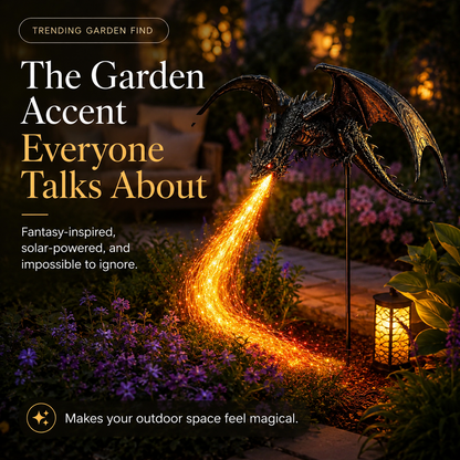 ☀️🐉Solar Dragon Fire Garden Light