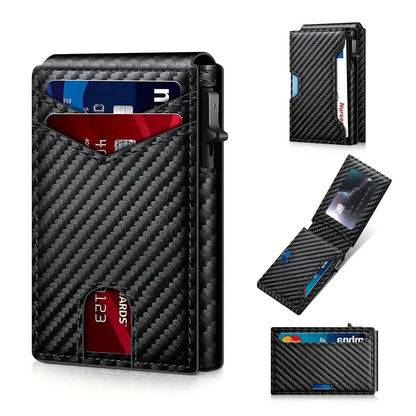 💵 Pop-Up Men's Wallet – Slim, Smart & Secure