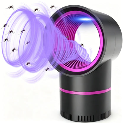 🔇LED Mosquito Killer – Quiet UV Light Bug Trap for Home