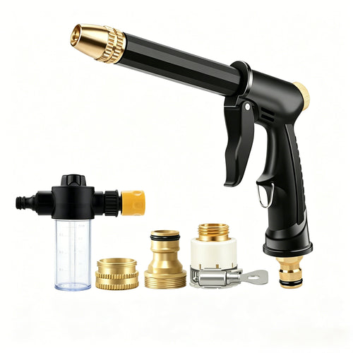 🔥High-Pressure Water Gun – Handheld Car Wash + Garden Sprayer + Household Cleaner
