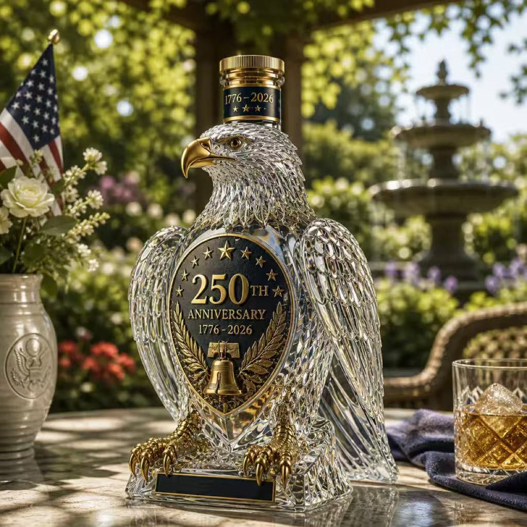 🎁Limited-time promotion🦅Hawk Whiskey Bottle -250th Anniversary Commemorative Bottle