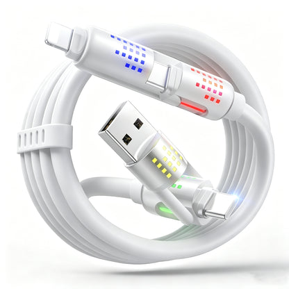 🔌4-in-1 Multi Charging Cable – 240W Fast Charging