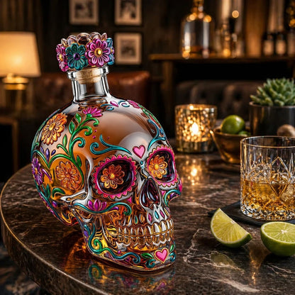 💯HOT SALE-Day of the Dead Limited Edition Tequila Bottle