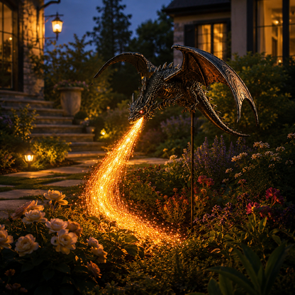 ☀️🐉Solar Dragon Fire Garden Light