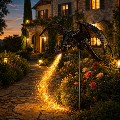 ☀️🐉Solar Dragon Fire Garden Light