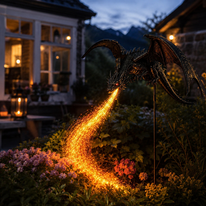 ☀️🐉Solar Dragon Fire Garden Light