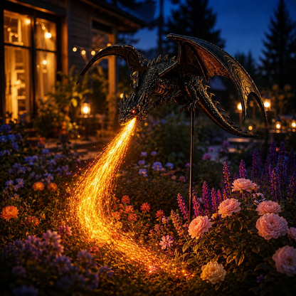 ☀️🐉Solar Dragon Fire Garden Light