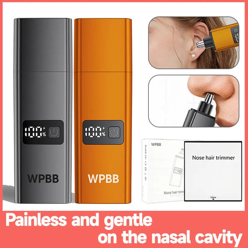 WPBB Electric Nose Hair Trimmer - Painless Grooming for All