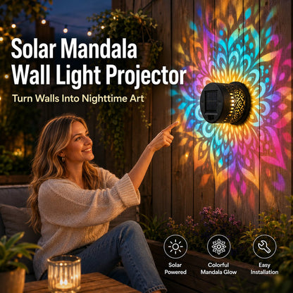 🌙 2026 New Solar Mandala Lights