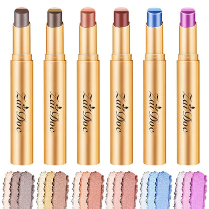 🎨 3-Color Eyeshadow Stick – Creamy, Blendable, Long-Lasting, On-the-Go