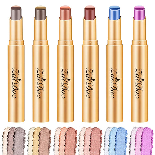 🎨 3-Color Eyeshadow Stick – Creamy, Blendable, Long-Lasting, On-the-Go