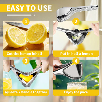 【AREL】Stainless Steel Citrus Squeezer for Fresh Juice