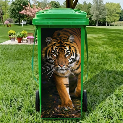 ♻️Creative Trash Can Sticker with Colourful Cartoon