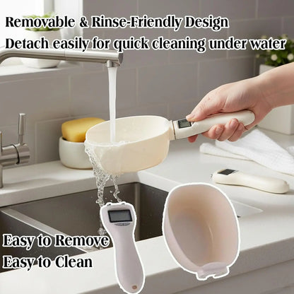 🥄 Digital Measuring Scoop Scale | Scoop, Weigh & Pour