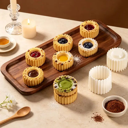🌻 Floral Pastry & Cookie Press Mold | Beautiful Patterns In One Press