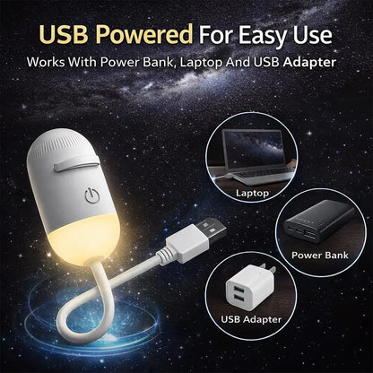 Galaxy Projector 2-in-1 Starry Sky Night Light USB