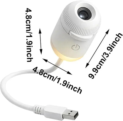 Galaxy Projector 2-in-1 Starry Sky Night Light USB