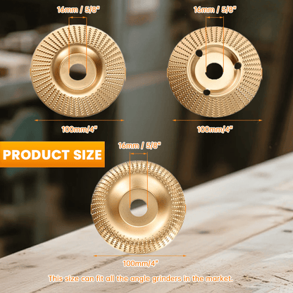 ✨Heavy-Duty Wood Carving DiscSet (3Pcs)