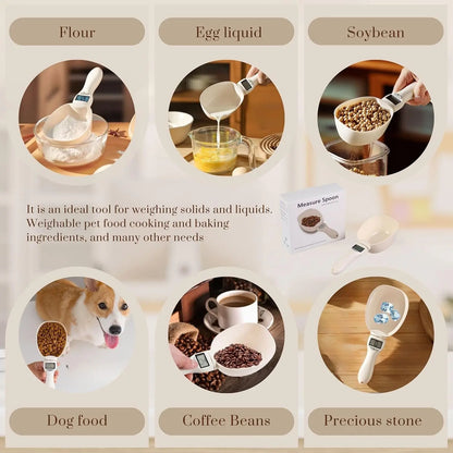 🥄 Digital Measuring Scoop Scale | Scoop, Weigh & Pour