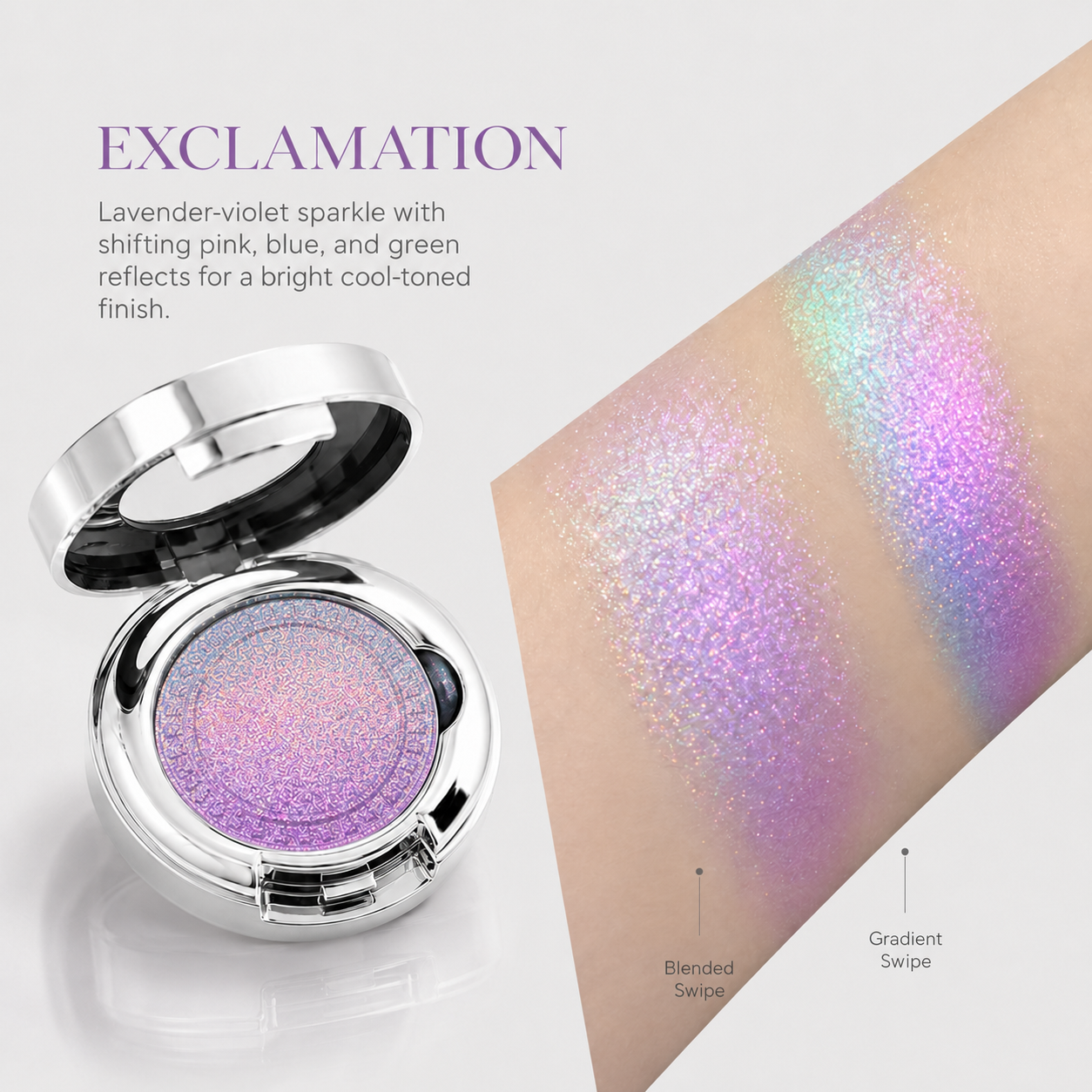 ✨ 2026 New Multichrome Baked Eyeshadow Highlighter | Color-Shifting Gradient Glow