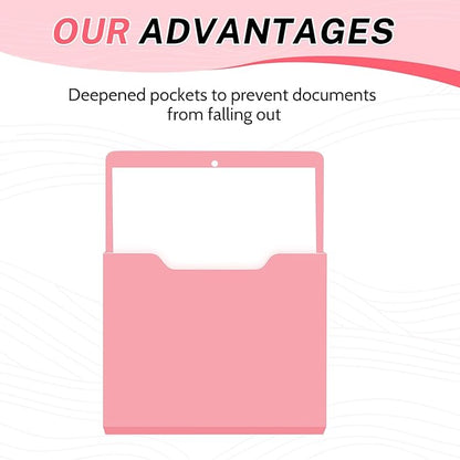 Magnetic Wall File Organizer Magnetic Wall File Holder Refrigerator Magazine Holder for Mail Letters Paper