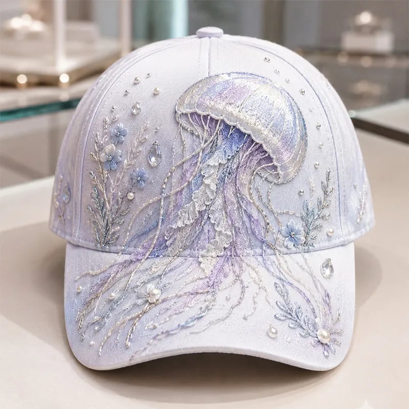 🔥 Last Day 49% OFF – 🌊 3D Ocean Creatures Printed Cap