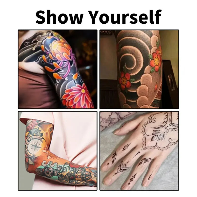 Temporary Body Art Design Ideas